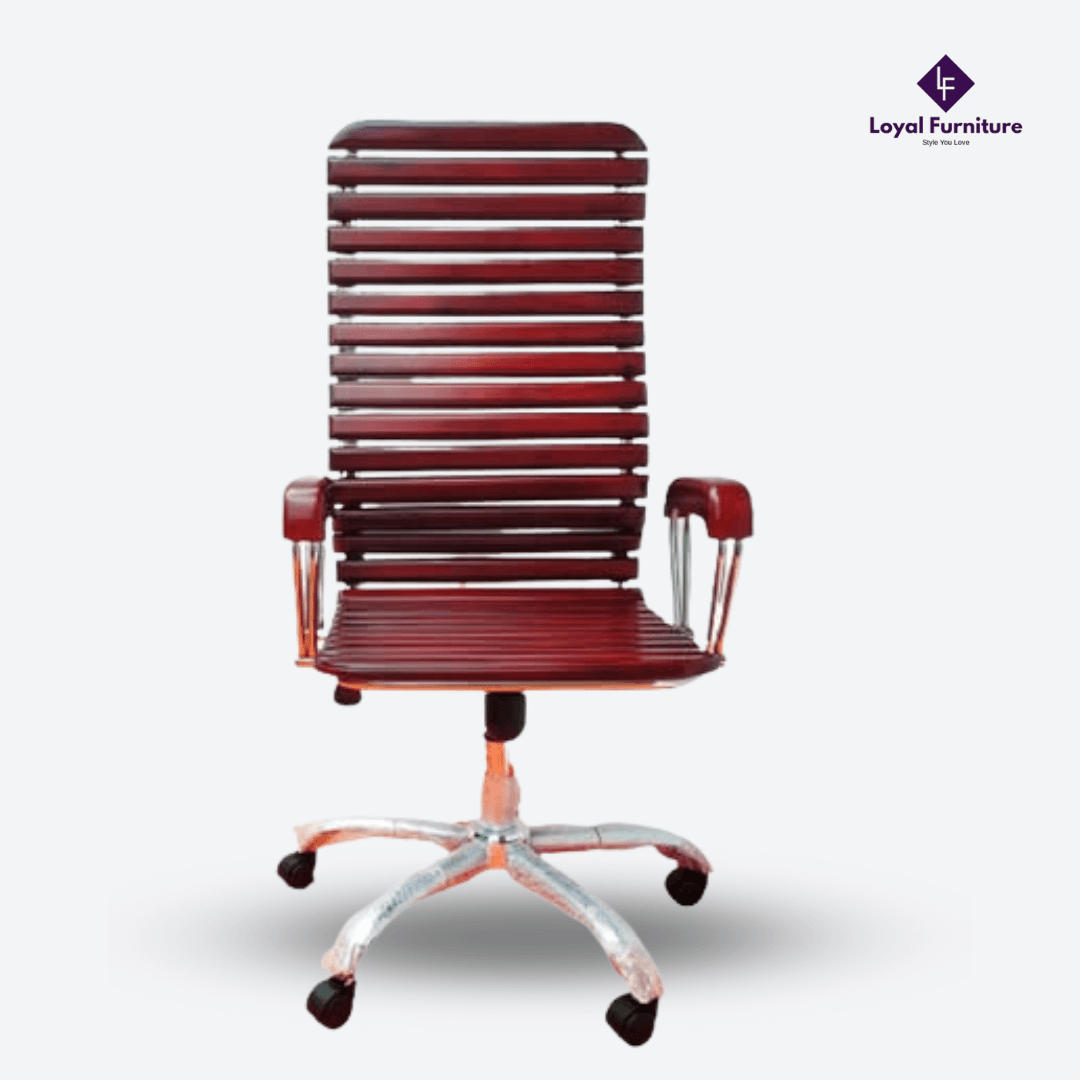 wooden office executive chair